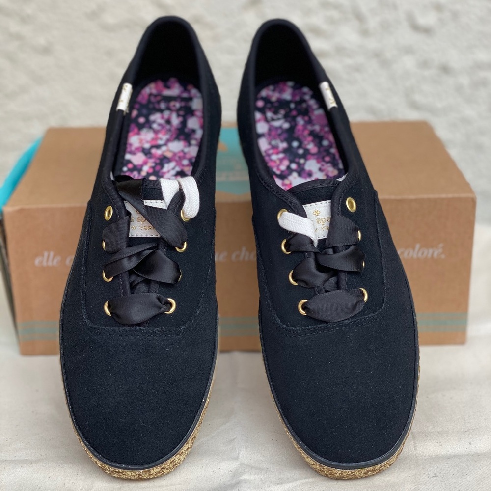 Keds Kate spade glitter foxing size 8